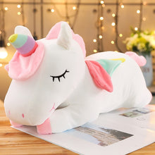 Load image into Gallery viewer, Kawaii Giant Unicorn Plush Toy Soft Stuffed Unicorn Soft Dolls 20-80cm Animal Horse Toys For Children Girl Pillow Birthday Gifts